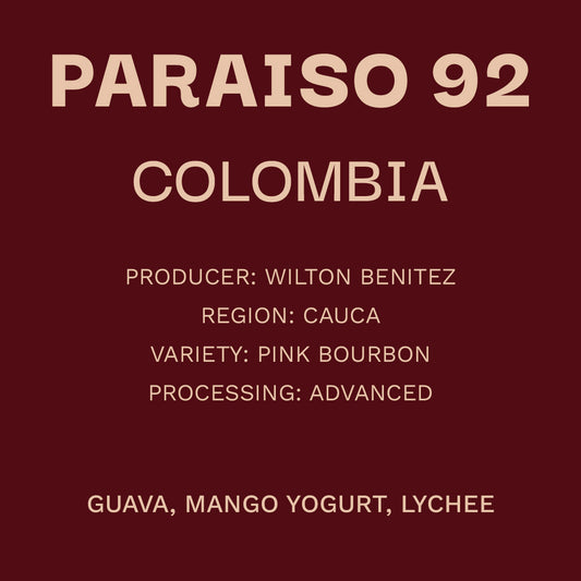 Colombia Wilton Benitez - Pink Bourbon