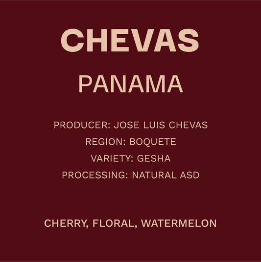 Panamá Chevas - Gesha Natural ASD