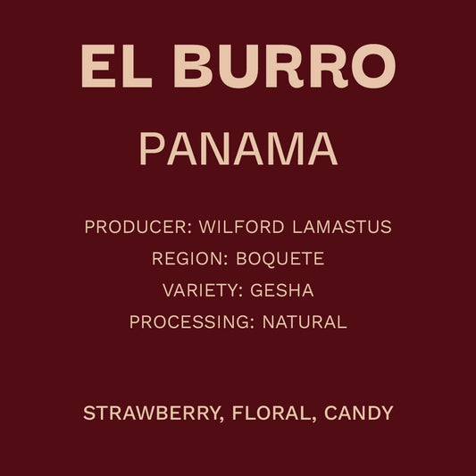 Panamá El Burro - Gesha Natural