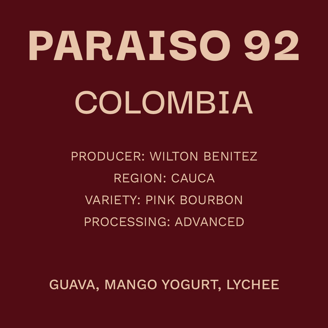 Colombia Wilton Benitez -  Pink Bourbon