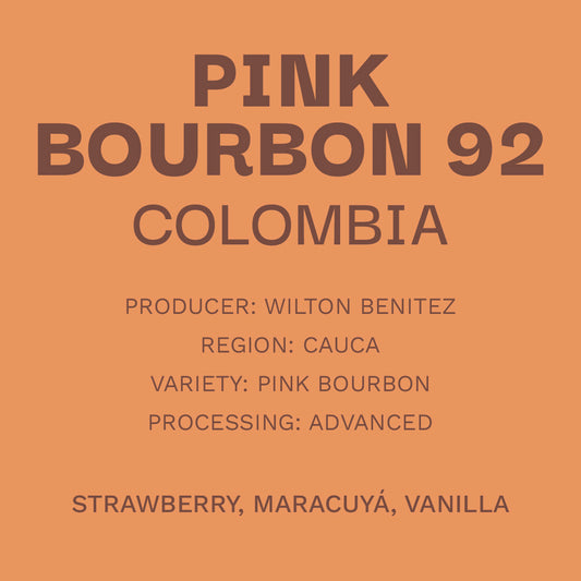 Colombia Pink Bourbon 92 - Avanzado