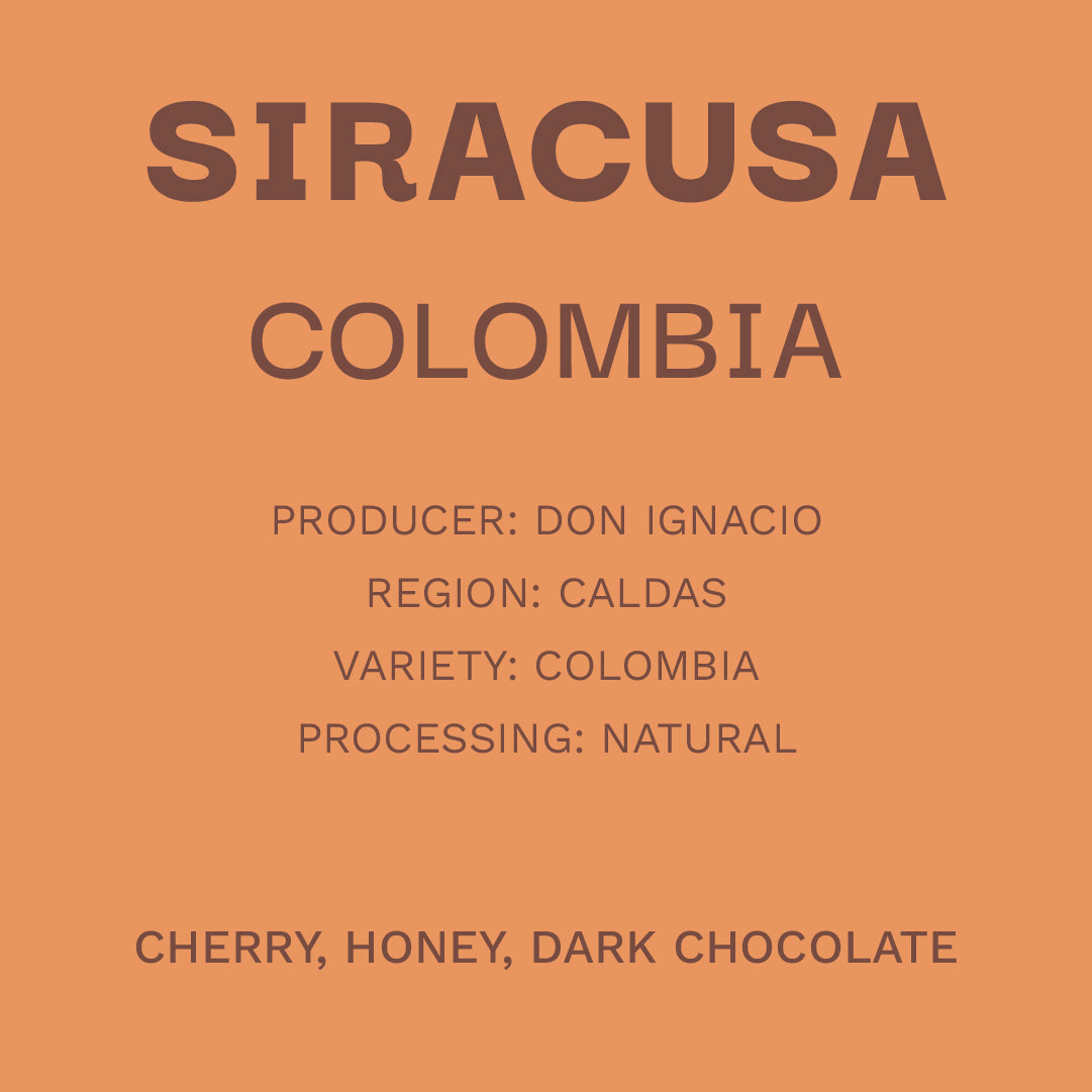 Colombia Siracusa - Natural